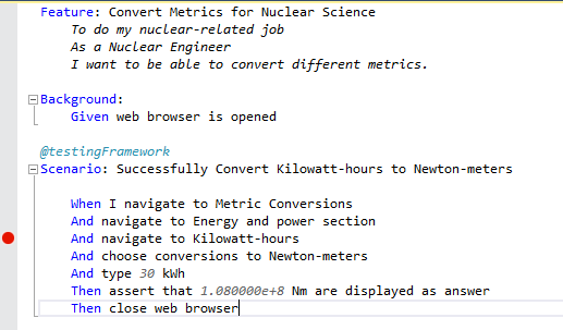 Breakpoint Feature File