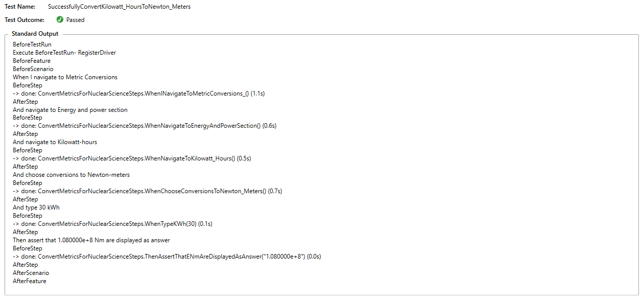 SpecFlow Hooks Methods Execution Order